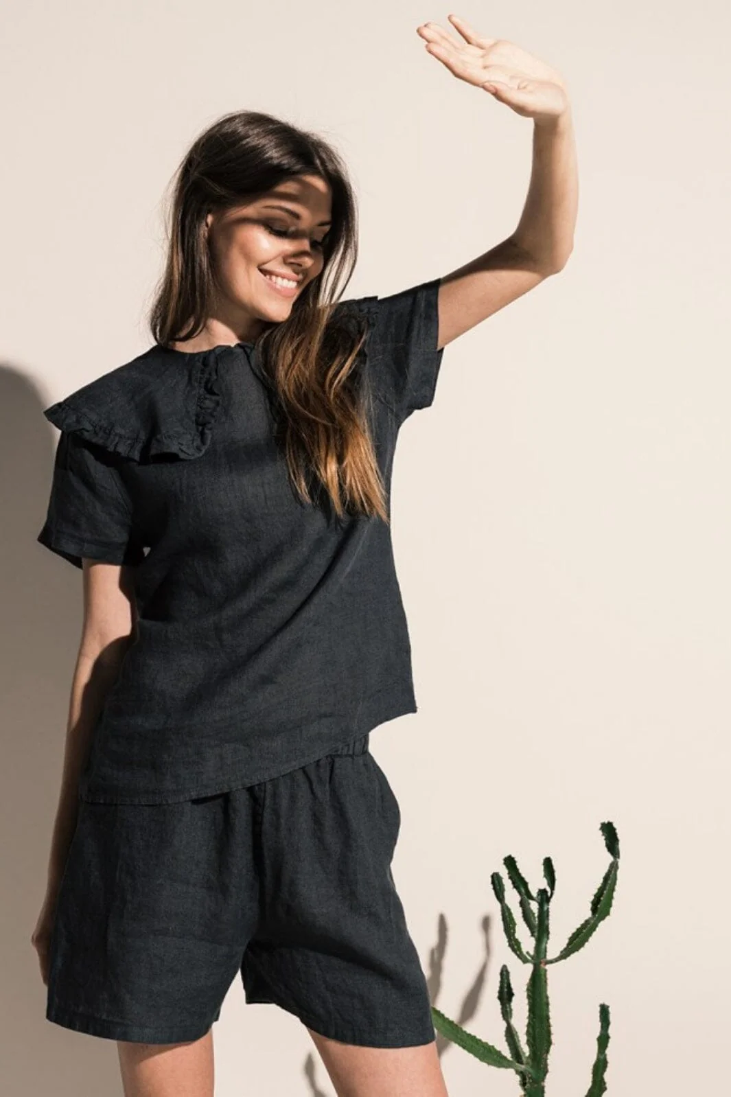 Noella Zille Shorts Linen