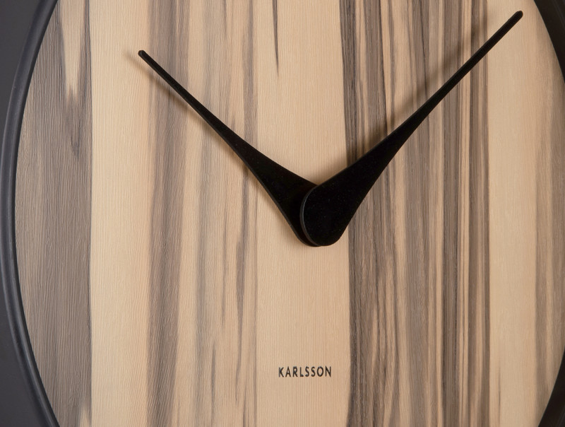 Wall Clock Wood Melange KA5929DW Dark wood
