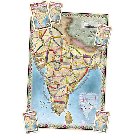 Ticket to Ride 2 India-Switzerland