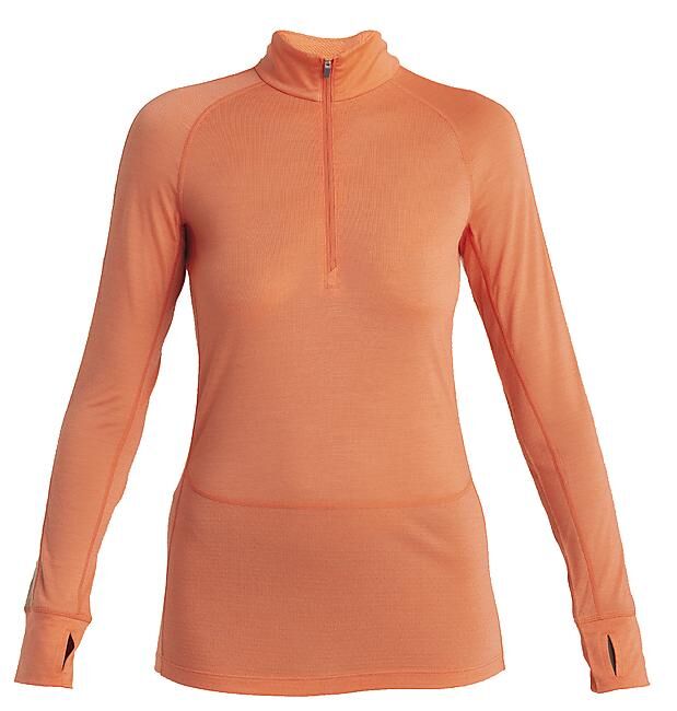 ICEBREAKER - T SHIRT ML DEMI ZIP 125 ZONEKNIT W