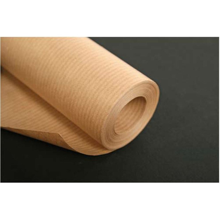 Kraft brun 60g, rl 10x1m - Brun