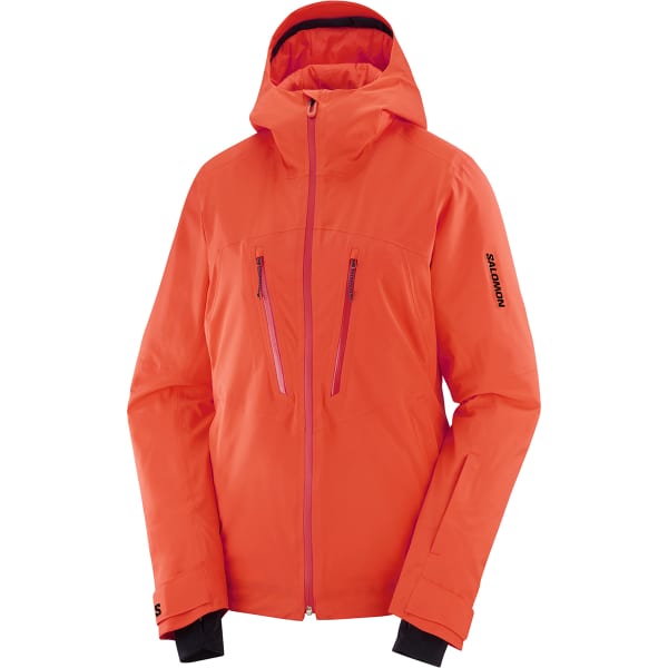 Veste de ski SALOMON BRILLIANT JACKET W CHERRY TOMATO