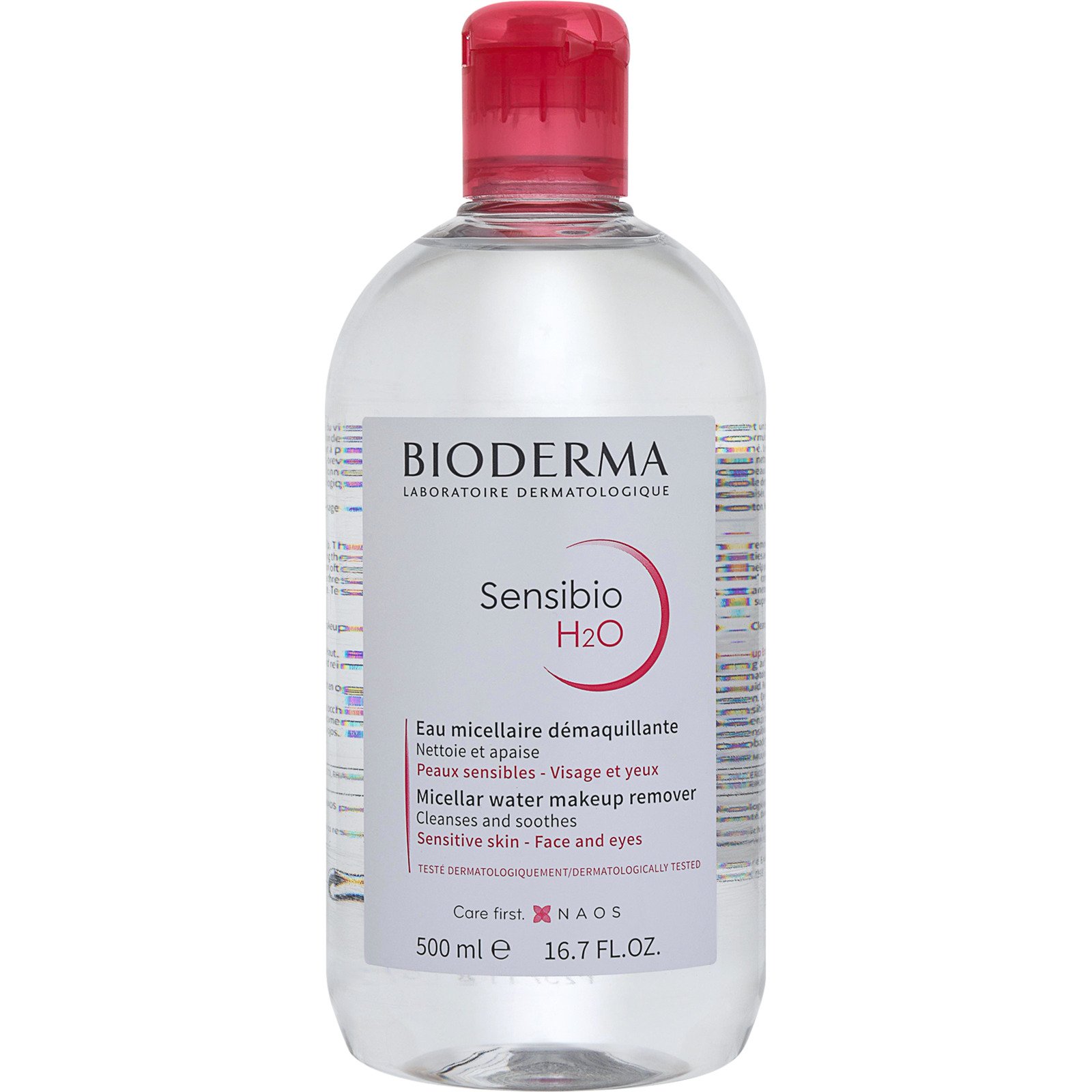 Bioderma Sensibio H2O Beruhigendes Mizellen-Reinigungswasser 500 ml