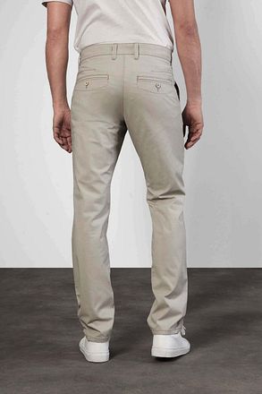 Mac Broek Lennox Beige Print 0670L Minimal Printed Gab (oud) kopen
