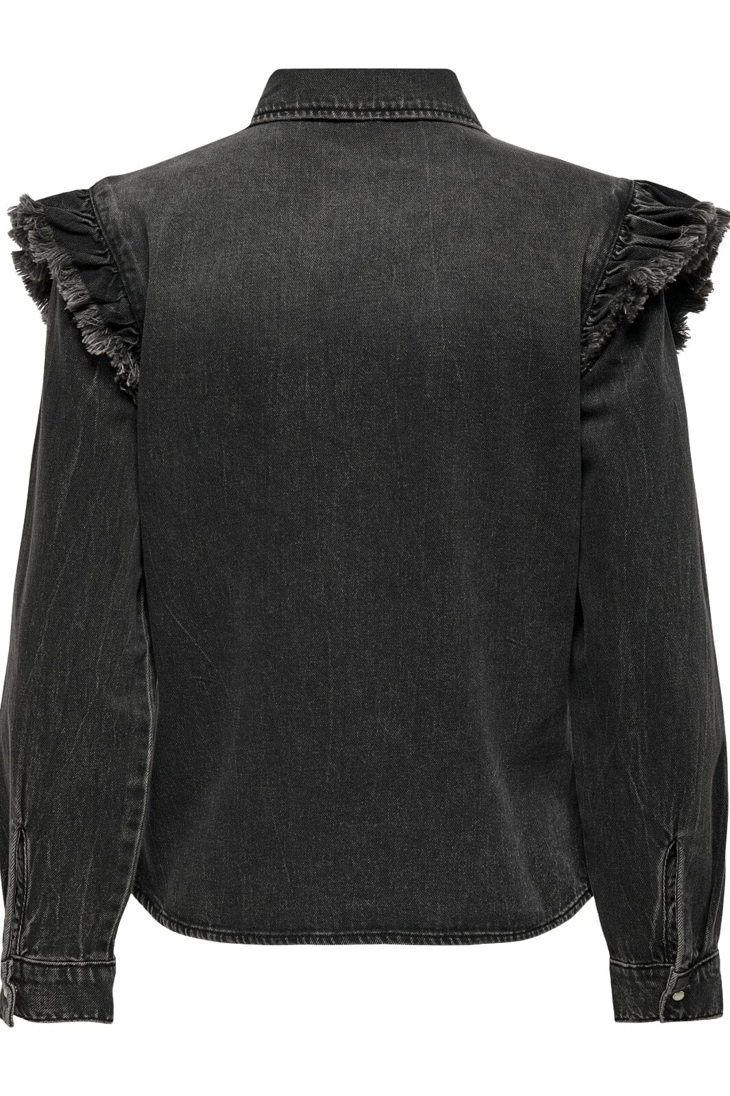 Only Onlbroadway Ls Frill Shirt Red Akm