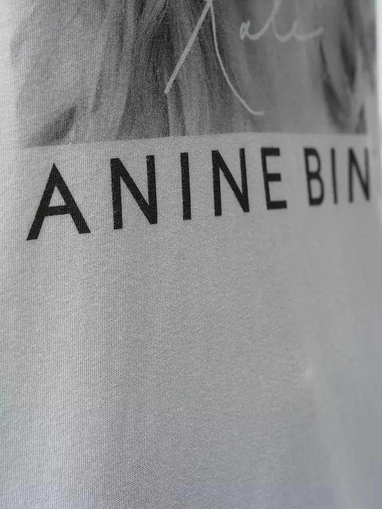 ANINE BING T-Shirt AVI TEE KATE MOSS weiss