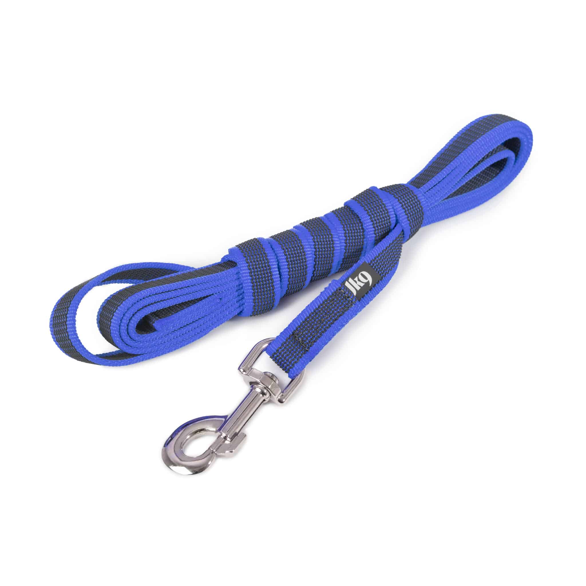 Correia emborrachada azul de 20 mm x 10 m com alça.