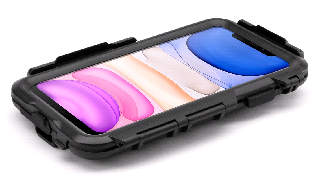 iPhone XR + 11 cover med cykelbeslag