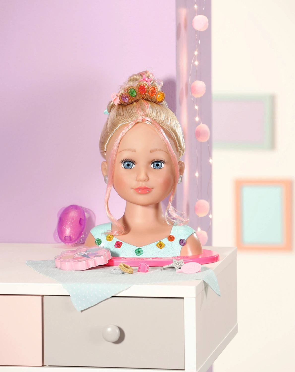 BABY born® Frisierkopf SISTER - STYLING PRINCESS