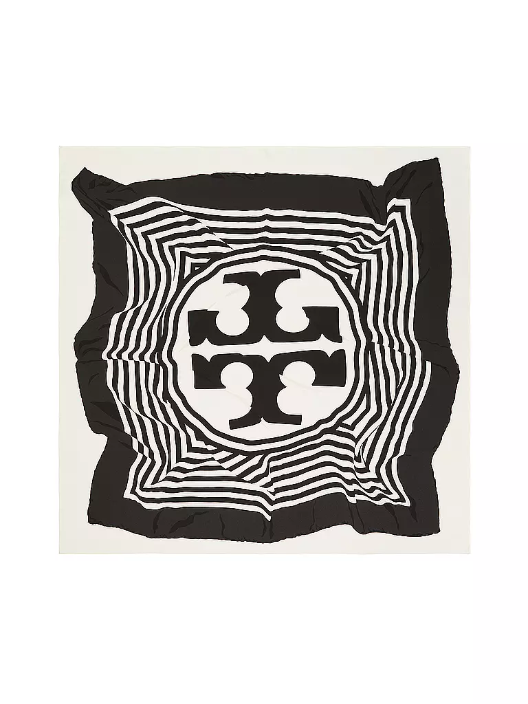 TORY BURCH Seidentuch  creme