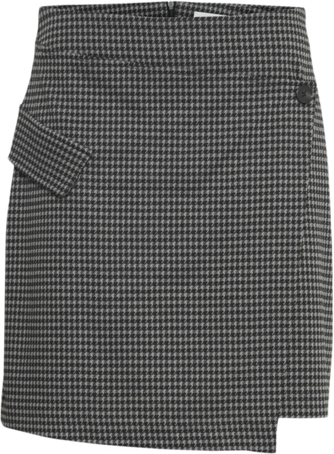ICHI IHKATE HOUNDSTOOTH SK2 Black/grey houndstooth