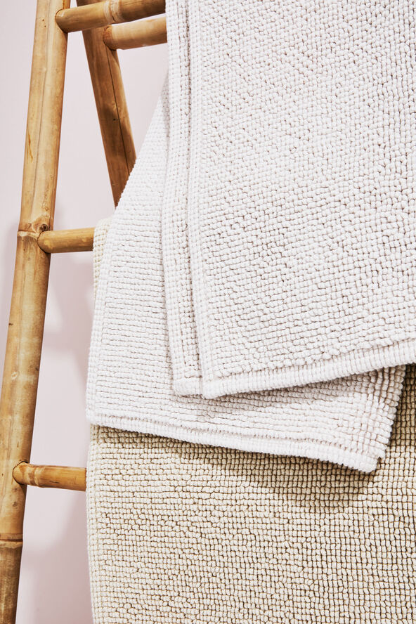 Magasin du Nord Collection Bathmat stonewashed 60x90 fog GOTS Beige