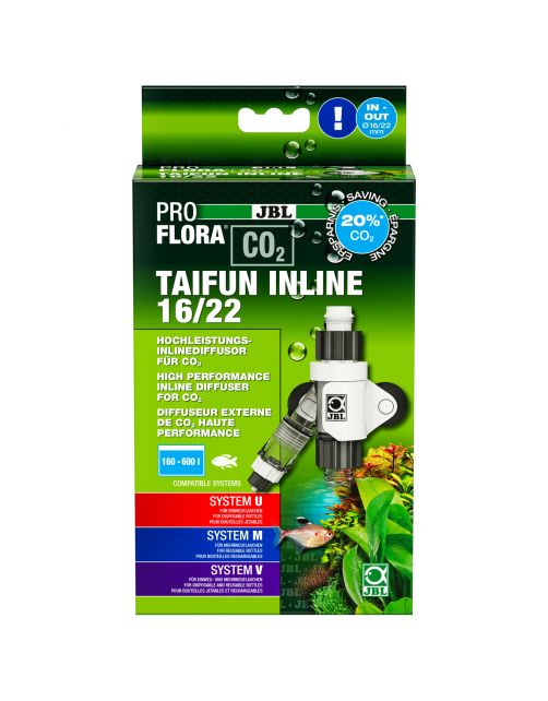 Jbl Proflora Co2 Taifun Inline 16\/22 - Bemesting - 16\/22 mm