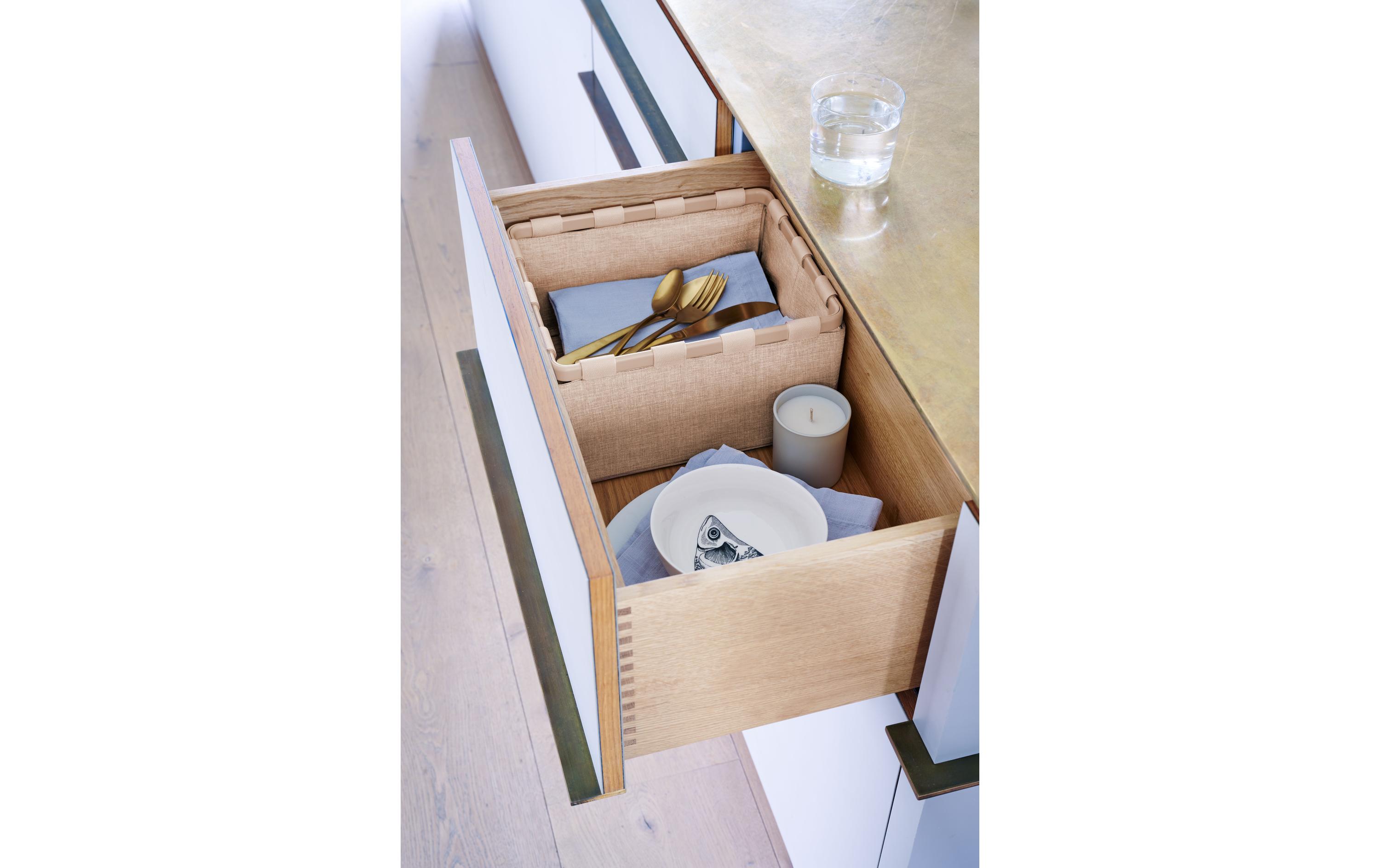 Aufbewahrungsbox Frame S HellbraunAufbewahrungskorb