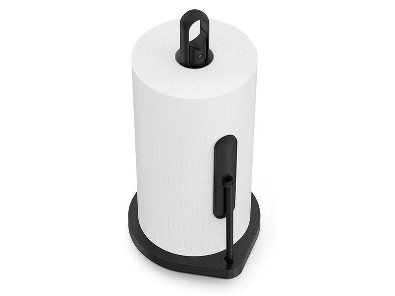 Simplehuman Küchenrollenhalter Schwarz Papierrollenhalter mit Sprühpumpe