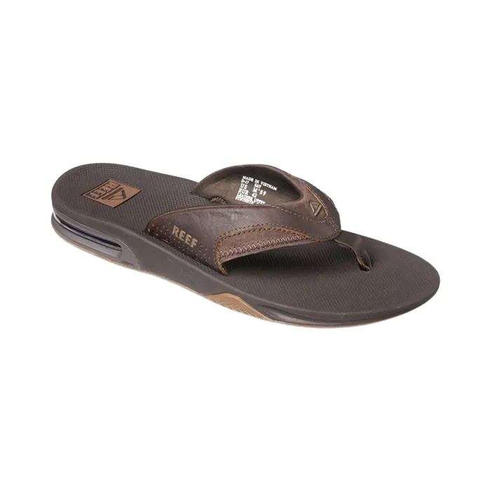 Reef Leather Fanning Teenslippers Heren
