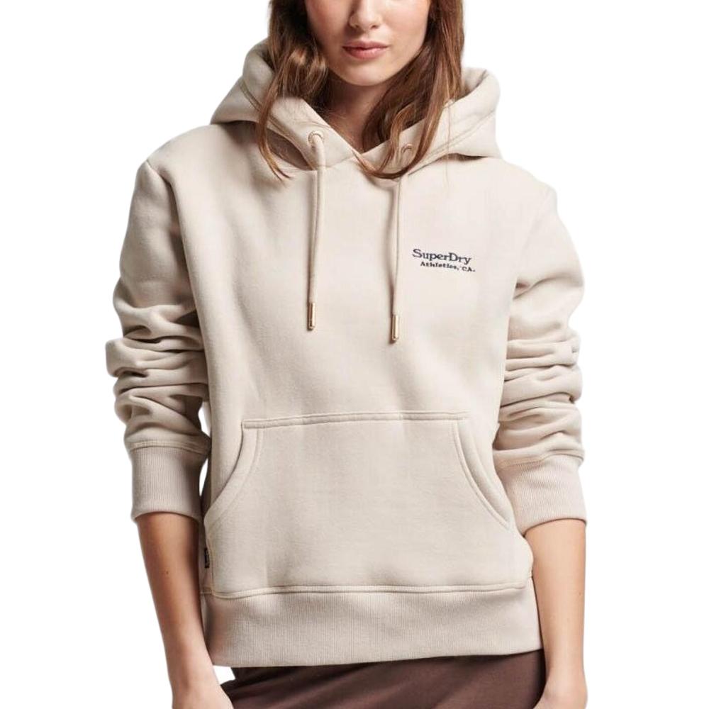 Superdry Sweat à capuche Ecru Femme Superdry W2012049A-9VB