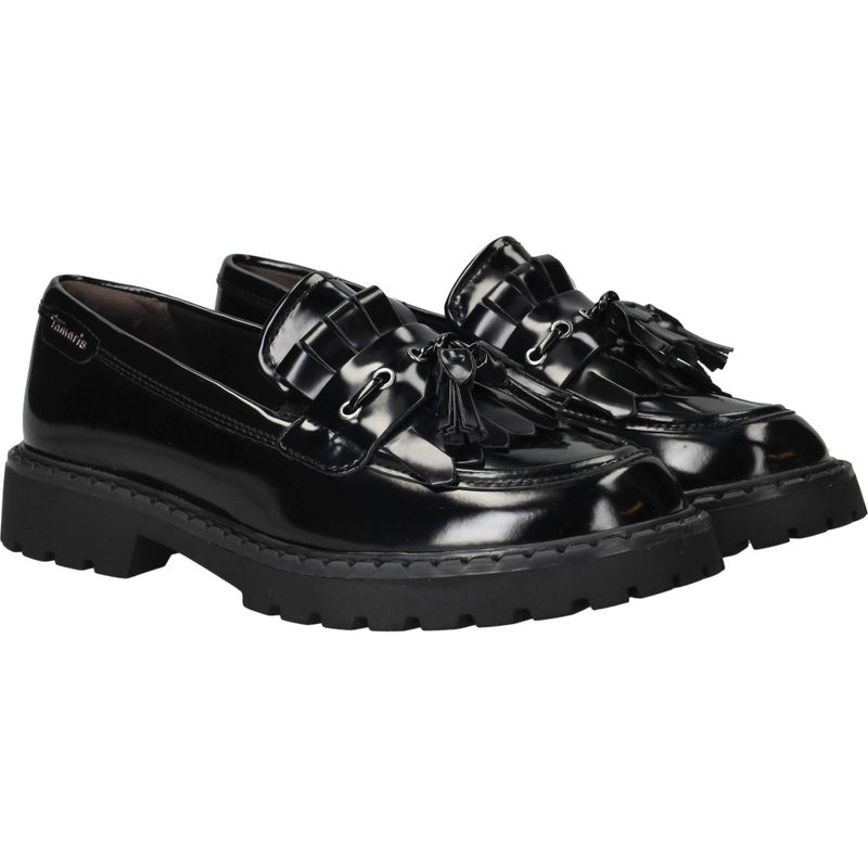Tamaris Loafers Zwart Dames