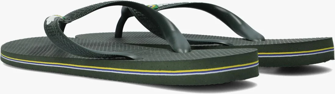 HAVAIANAS groene havaianas teenslippers brasil logo