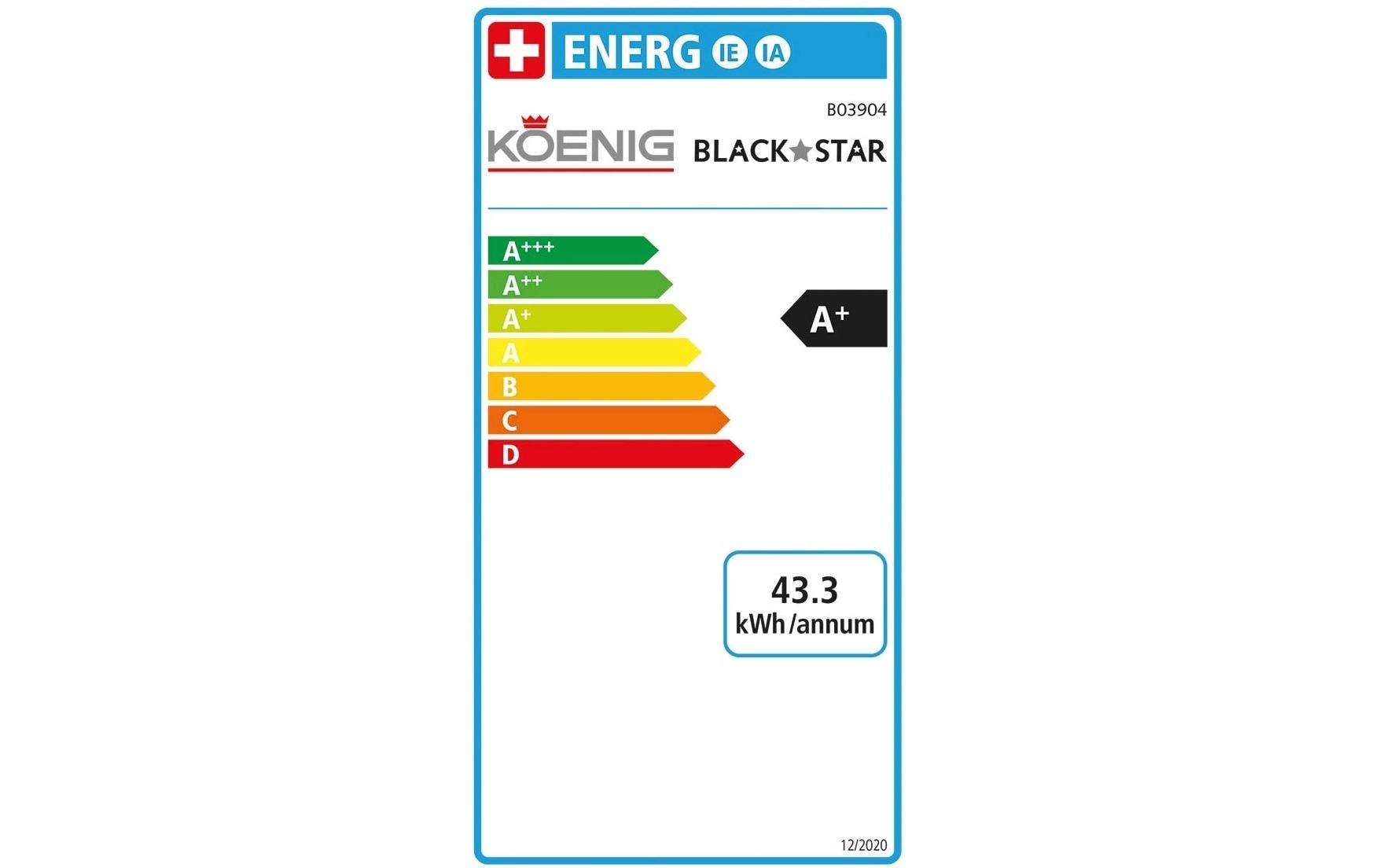 Kaffeevollautomat Black Star Schwarz<br>Energieeffiziente und kompakte Kaffeemaschine