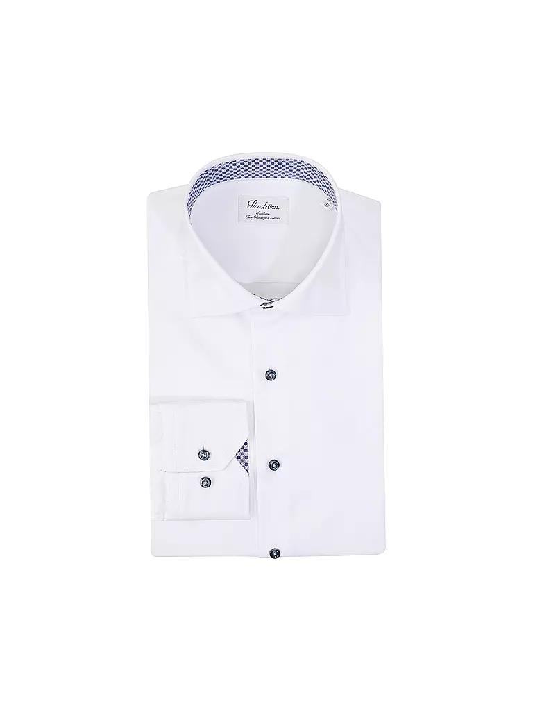 STENSTRÖMS Hemd Slim Fit  weiss