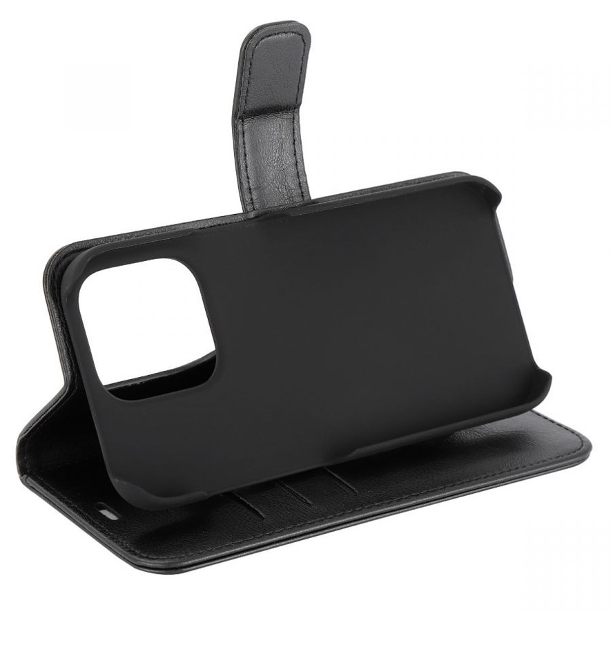 RadiCover - Strålingsbeskyttelse Wallet Vegansk læder iPhone 14 PRO Flipcover Sort
