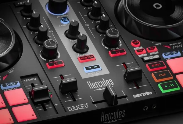 Hercules INPULSE 200 MK2, 3,5 mm, USB, 320 mm, 195 mm, 49 mm, 900 g