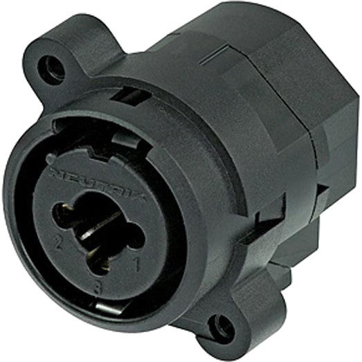Neutrik NCJ6FI-V-O combo XLR jack chassisdeel