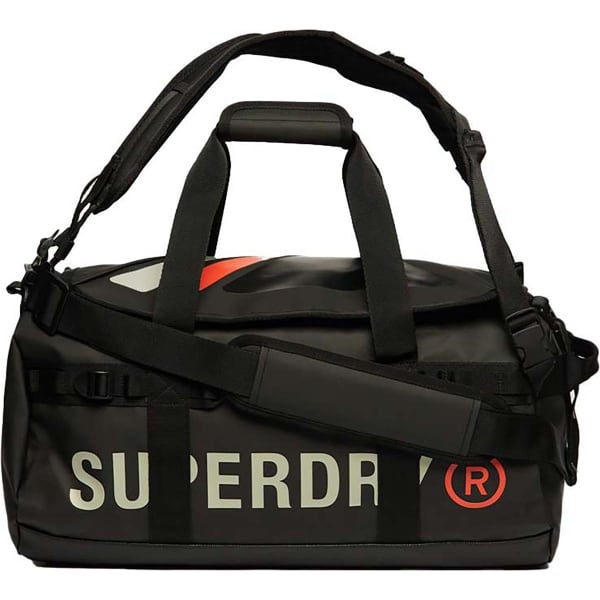 Duffel SUPERDRY TARP BARREL BAG BLACK