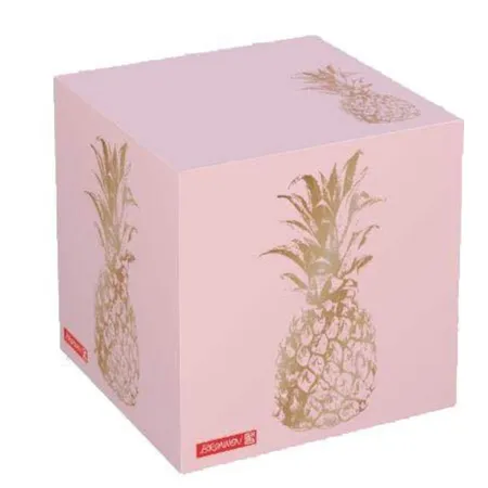 BRUNNEN Zettelwürfel Pineapple 7 x 7 x 7 cm