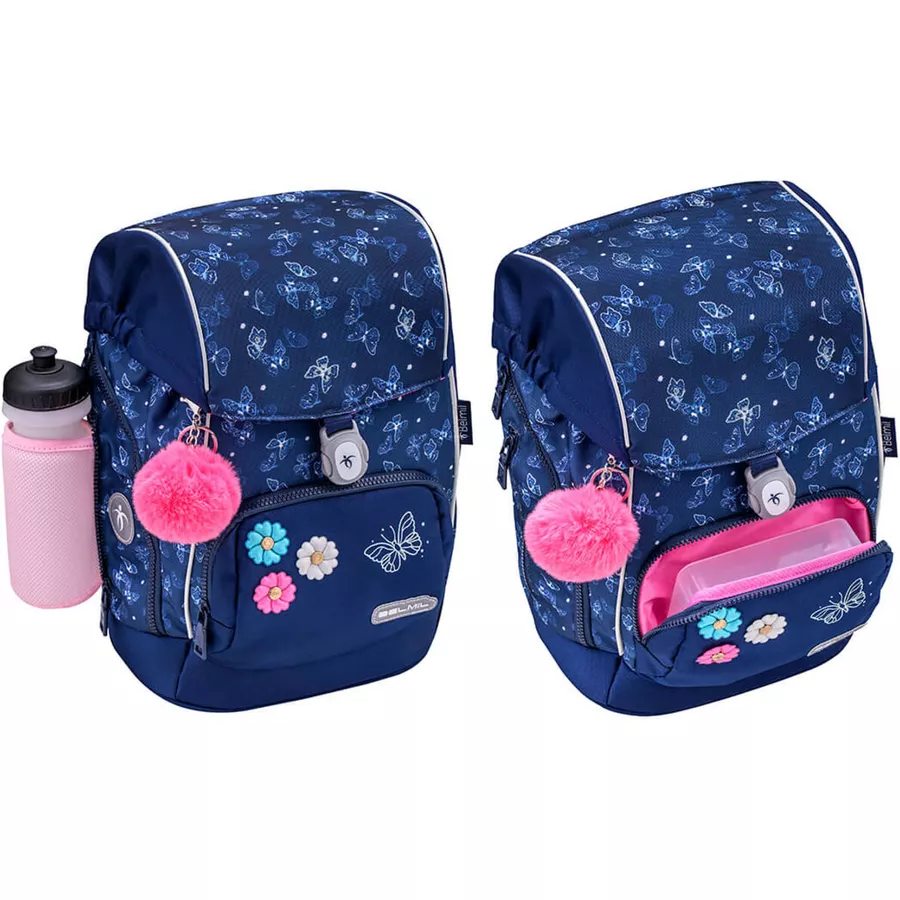 Belmil Schulranzen Premium Comfy Plus Set 5-teilig Sapphire