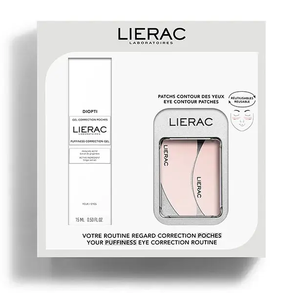 Lierac DIOPTI Coffret Routine Regard Correction Poches - Diopti Poches + Patchs yeux