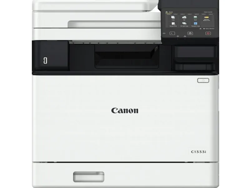 Canon i-SENSYS X C1333i - Multifunktionsprinter - farve - laser - A4 (210 x 297 mm), Legal (216 x 356 mm) (original) - A4/Legal (medie) - op til 33 spm (kopiering) - op til 33 spm (udskriver) - 300 ark - USB 2.0, Gigabit LAN, Wi-Fi(n)