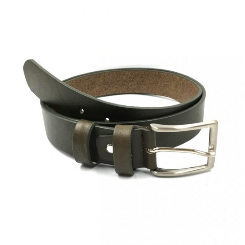 Milano Belts Centuur Palermo 35 Khaki Groen