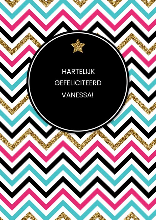Greetz | Felicitatiekaart | met aanpasbare naam