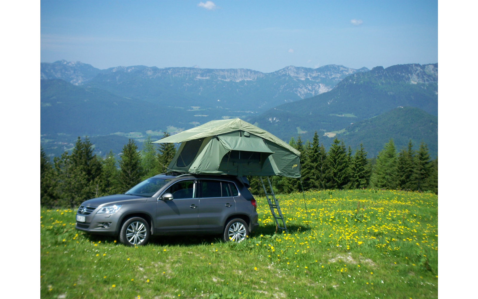 Gordigear Dachzelt Tanami Plus grün 140 cm Breite