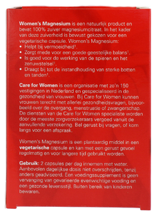 Care for Women Care for Woman Magnesium Vegetarische Capsules 60VCP