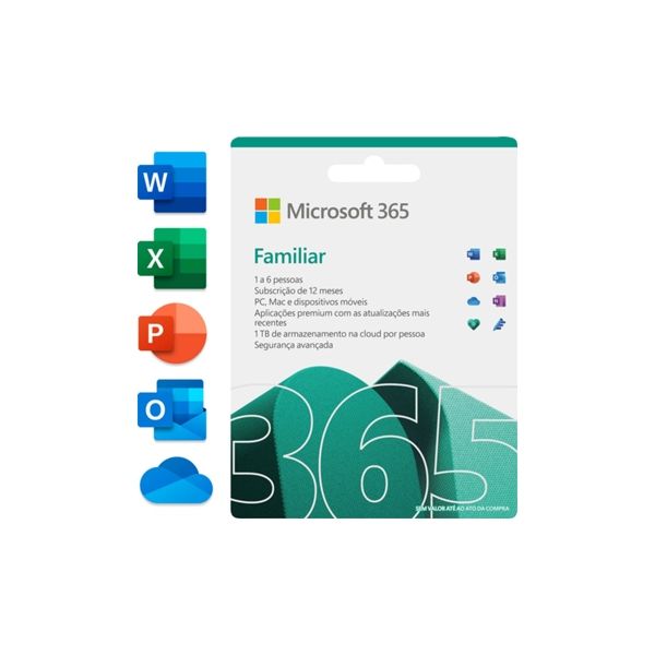 Microsoft Office 365 Casa 5 Dispositivos (6GQ-00995) Version 2019 - 6GQ-00995