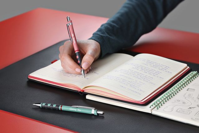 rOtring - Tikky - Vulpotlood - Soft Green - Messing Mechanisme - 0.5mm