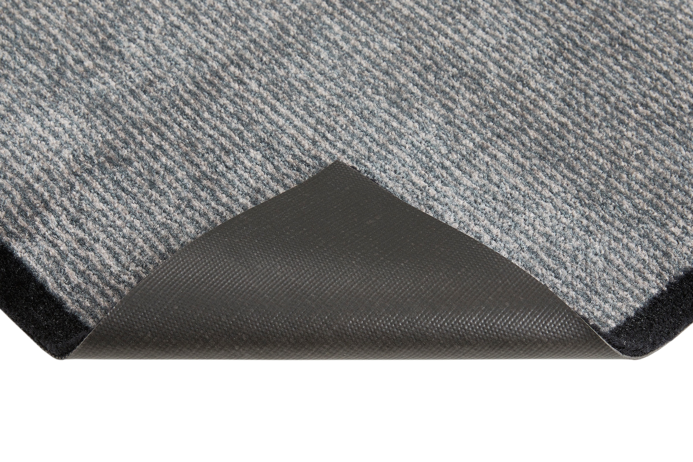 Barbara Becker Fussmatte »Gentle Schmutzfangmatte & Läufer, Made in Belgium« rechteckig 7 mm Höhe Schmutzfangteppich, Schmutzmatte, dezentes Streifen Design, waschbar