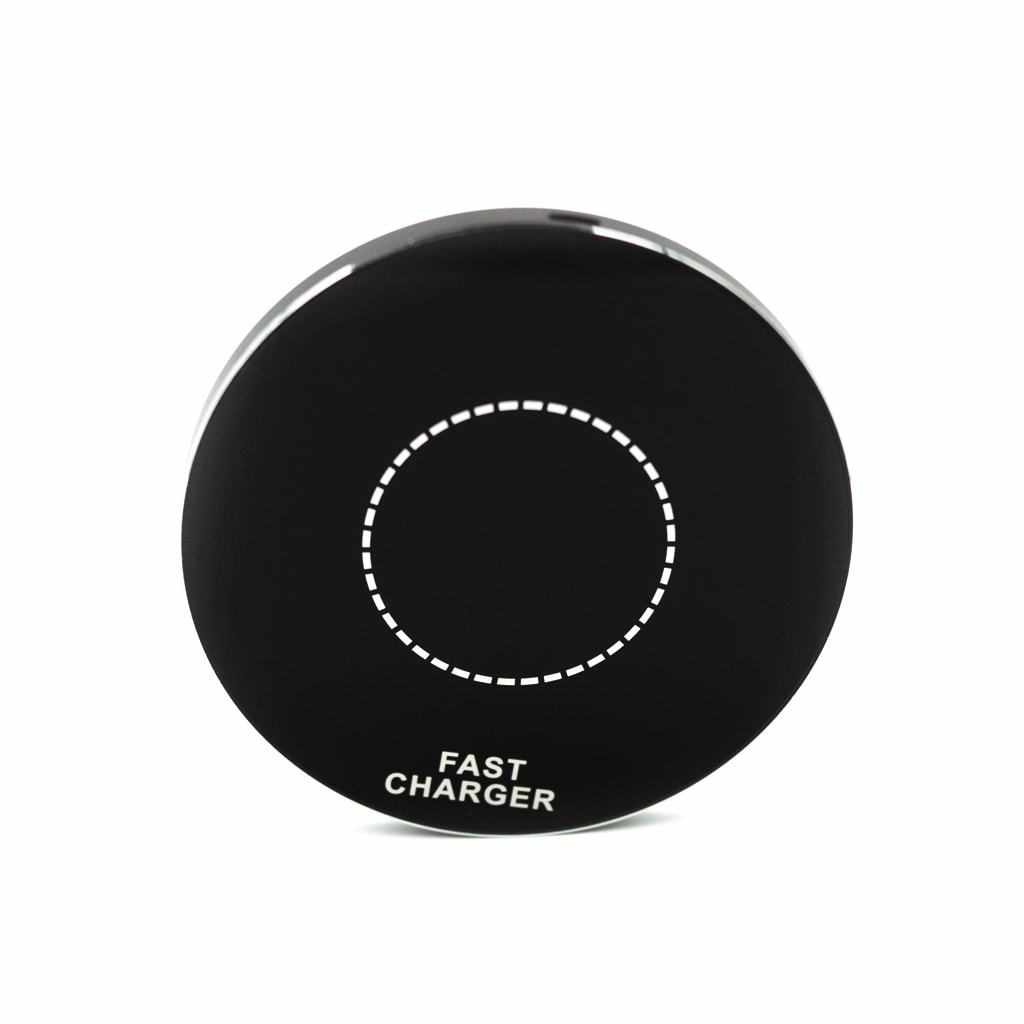 Chargeur à  induction sans fil Qi pour iPhone Noir