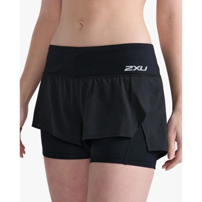 2XU Dame Shorts Aero 2in1 4 Inch Shorts Sort