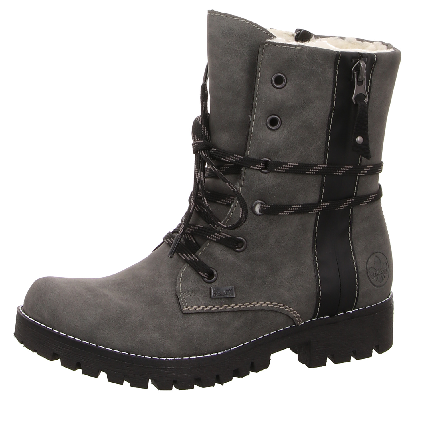 Rieker Stiefelette grau