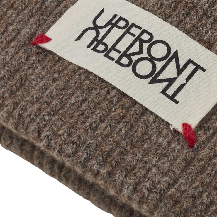 UPFRONT UNRAVEL Classic Beanie Pine bark