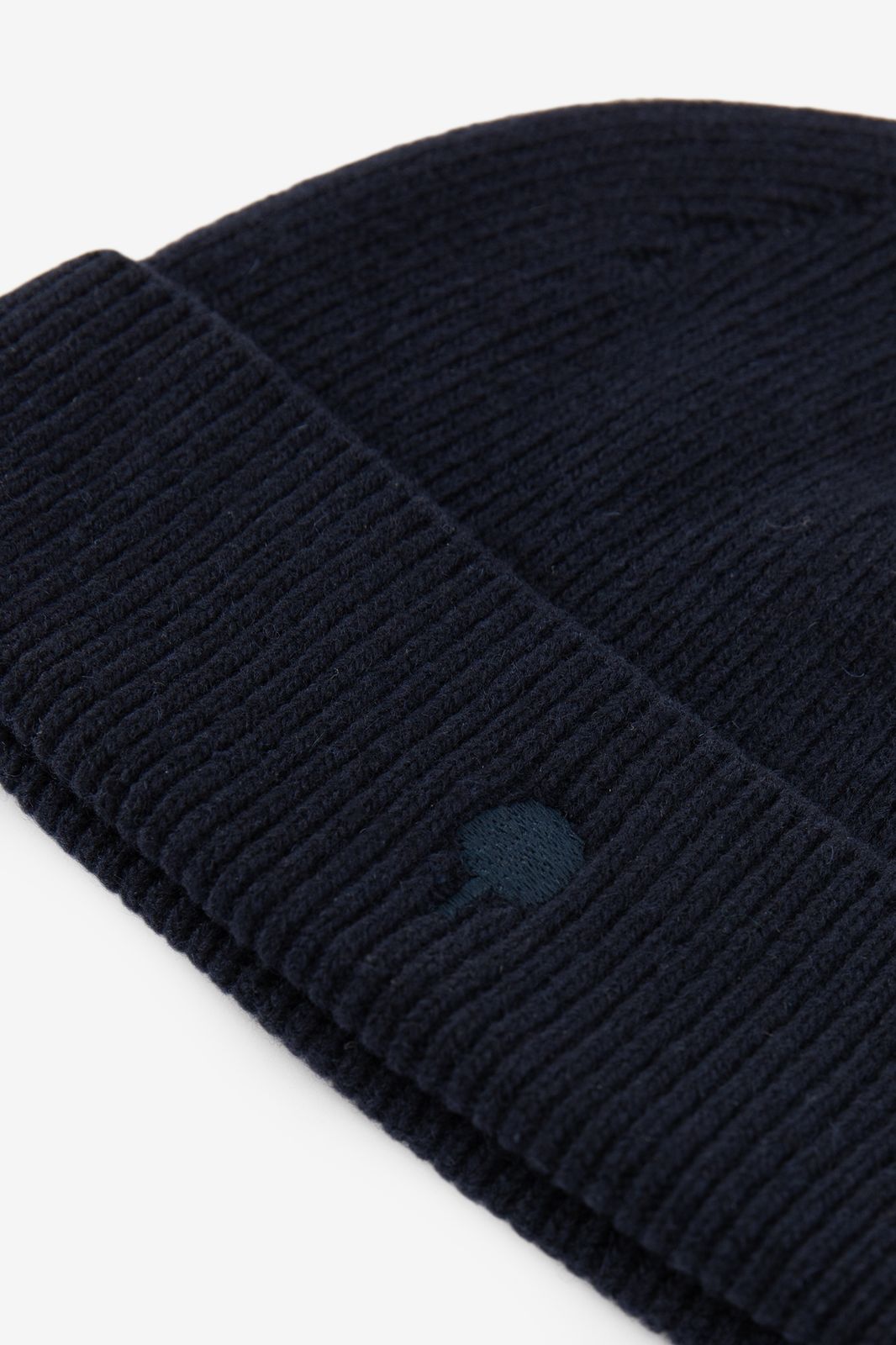 Faguo donkerblauwe beanie met artwork