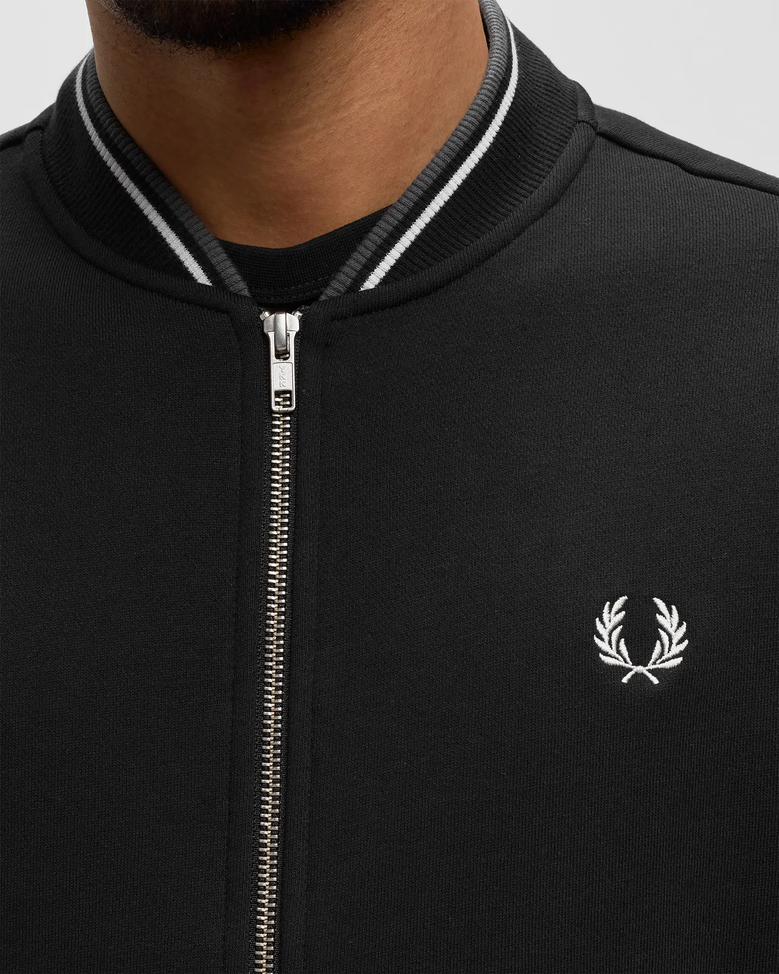 Moletom Fred Perry com zíper