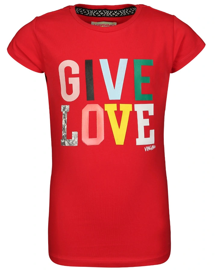T-Shirt HELSA in rot