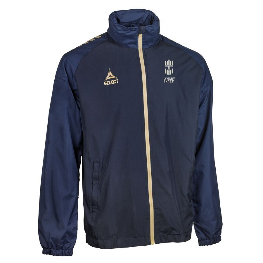 Lyngby BK Veste d'Entraînement Elite - Bleu Marine/Beige