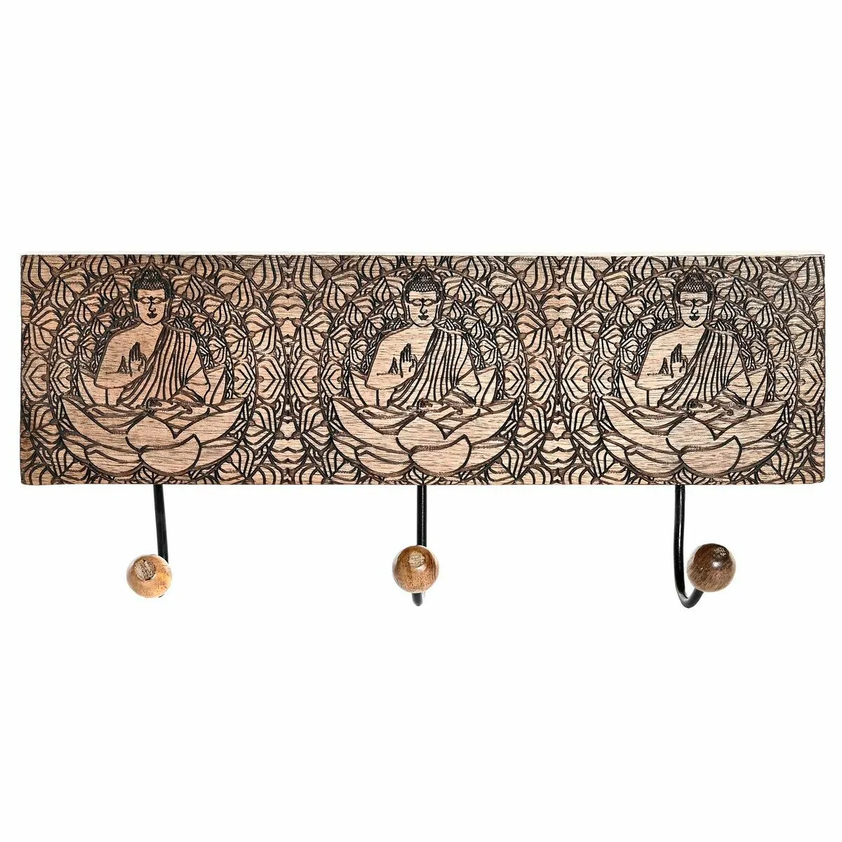 Porte-manteau DKD Home Decor - Métal et Bois