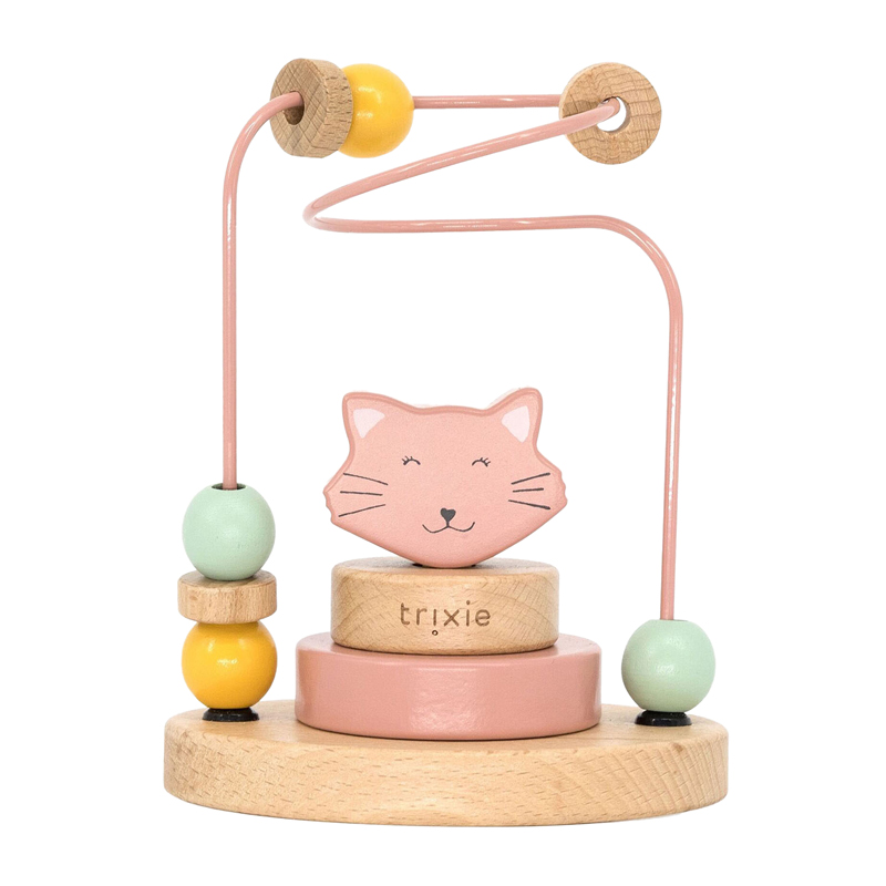 Trixie Houten Motoriekspiraal- Mrs. Cat